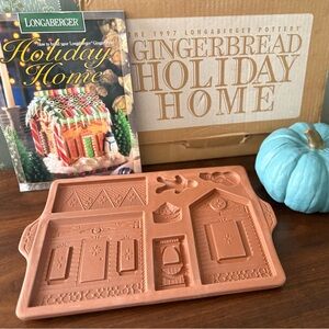 Vintage Longaberger Gingerbread House Mold